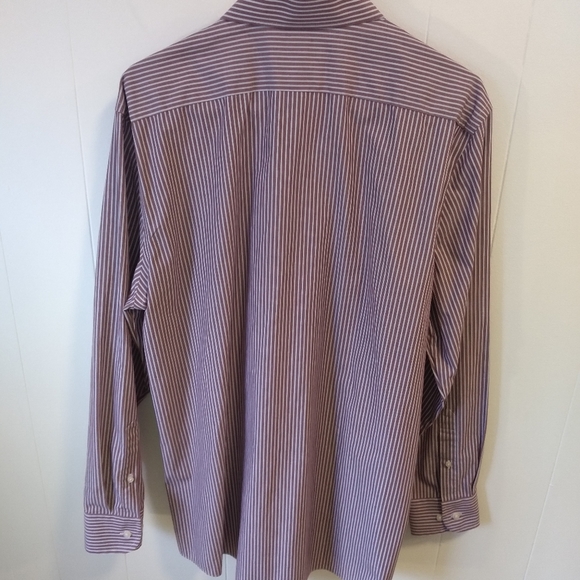 Stafford Fitted 16 1/2 Button Down Shirt 34/35. - Picture 4 of 7